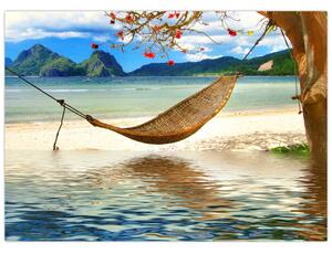 Kép - Relaxálás a tengerparton (70x50 cm)
