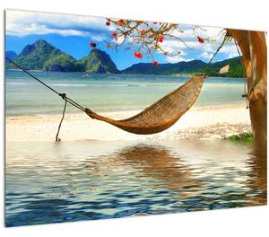 Kép - Relaxálás a tengerparton (90x60 cm)