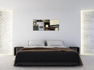 Kép - kubizmus (120x50 cm)