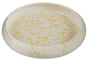 BOOGY SPLASH tésztás tányér 24 cm , sárga