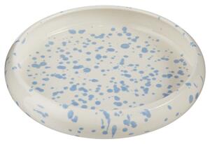 BOOGY SPLASH tésztás tányér 24 cm , kék