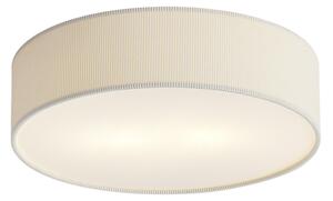 Modern mennyezeti lámpa fehér bársonyernyővel 38 cm 2-lámpás - Luz