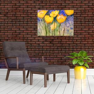 Kép - sárga tulipán (70x50 cm)