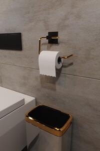 Wc Kağıtlık, Tuvalet Kağıdı Askısı WC papír tartó 16x5x8 Arany
