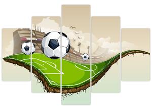 Kép - futballpálya (150x105 cm)