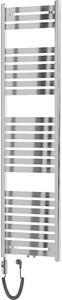 Mexen Uran, elektromos fűtőelem 1800x500 mm + fűtőrúd 900 W, króm, W105-1800-500-2900-01