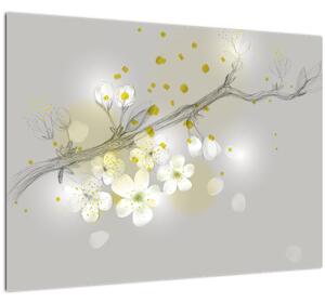 Virágzó gally képe (70x50 cm)