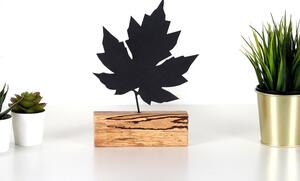 Maple - Black Asztali dekoráció 17x4x27 Fekete