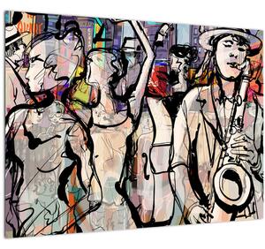 Kép - Jazz éjszaka (70x50 cm)