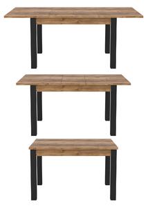 Széthúzható asztal 130-175 cm Oralee 92 (fekete)