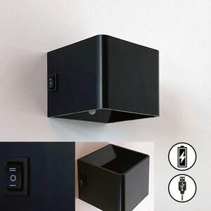 Fischer & Honsel modern kültéri fali lámpa magnetics fekete fhl830042 IP44