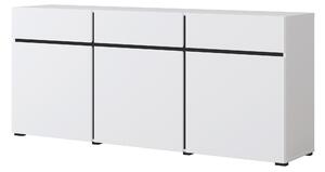 Komód Crossroad W43 (fekete + fehér)