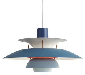 Függőlámpa Louis Poulsen, PH 5, dimmable, Kék, Nappali, Fém, Dizájn