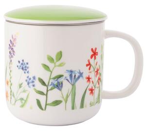 Altom Porcelán bögre teáskannával és fedővel Nature Awakening 380 ml