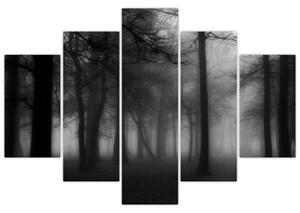 Kép - erdő a ködben (150x105 cm)