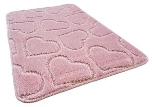 Molly 3007-1 Pink 1 Részes Fürdőszoba Szőnyeg 50x80cm