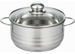Elo 22116 Basic Rozsdamentes acél edény Brillant16 cm, 1,3 l, 1,3 l
