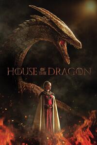 Művészi plakát House of the Dragon - Rhaenyra Targaryen, (26.7 x 40 cm)