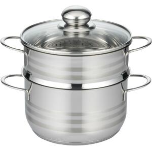 Elo 22718 Basic Rozsdamentes acél párolóedényBrillant 18 cm, 1,6/2,4 l, 18 cm