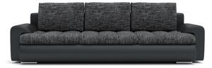 TOKIO VII kanapéágy, szín - hamuszürke / fekete