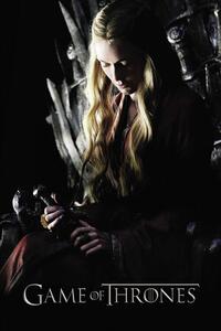 Művészi plakát Game of Thrones - Cersei Lannister, (26.7 x 40 cm)