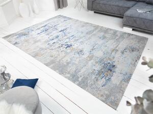 Abstract szőnyeg 350x240 cm szürke/kék