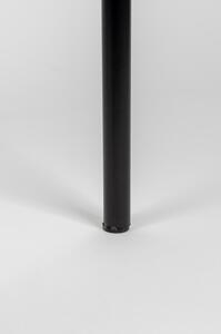 Fekete rattan kerek dohányzóasztal ø 60 cm Spike - Zuiver