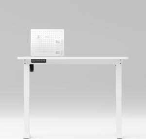 Perforált tábla, pegboard, rendszerező íróasztalhoz, fehér 57,5x52cm Levano LV0154