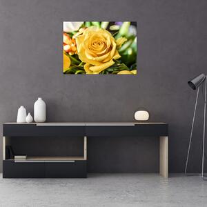 Rózsa képe (üvegen) (70x50 cm)