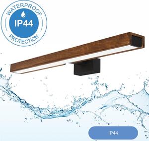 Brilagi Brilagi-LED Fürdőszobai tükörmegvilágítás WOODY MIRROR LED/12W/230V IP44 tölgy/fekete BG0879