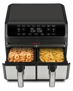 GIRMI FG22 ECOFRIT BIS Forrólevegős sütő 1700W 8L dupla sütőzóna