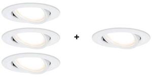 Paulmann Nova Beépíthető lámpa 4 részes készlet LED LED 24 W Fehér (matt) (4064161325842)