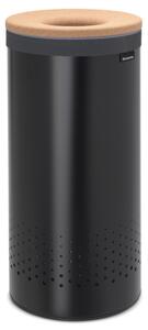 Brabantia Fém szennyestartó 35l - Fekete