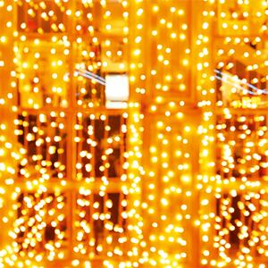 Somogyi KAF200DWW Kül.- és Beltéri LED-es fényfüggöny 200db melegfehér LED - 2m x 2m