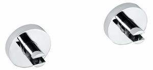 SAPHO XR009 X-Round üveg polctartó 8 mm, ezüst