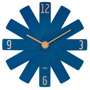 TFA 60 3020 06 Clock in the box Design Fali Óra 40cm - Kék