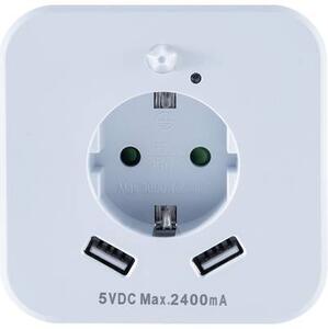 InnTec (SLED02) LED-es éjszakai fény mozgásérzékelővel LED Melegfehér Fehér