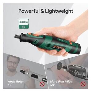 Depstech DC08 Akkus forgószerszám és kés