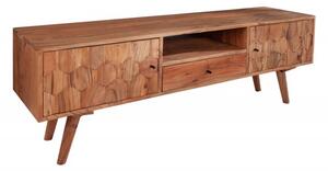 Mystic Living TV-szekrény 140 cm barna