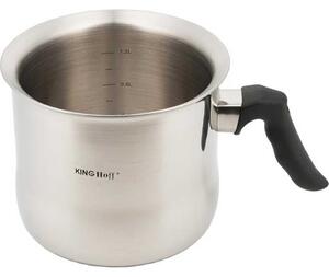 Kinghoff Duplafalú Tejforraló Forrásjelző Sípszóval 1.2L KH-3109