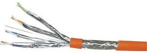 Hálózati kábel CAT 7 S/FTP 8 x 0.25 mm2 Narancs VOKA Kabelwerk 170203-50 méteráru