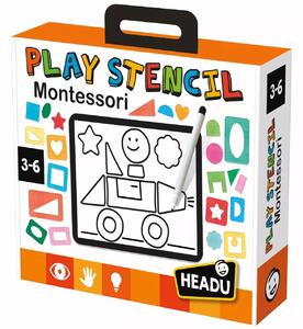 Headu 76+ darabos Montessori sablonkészlet kreatív alkotásokhoz