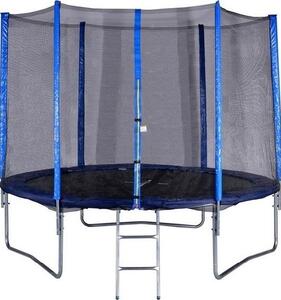 SPARTANSPORT Trambulin 180 cm hálóval és létrával