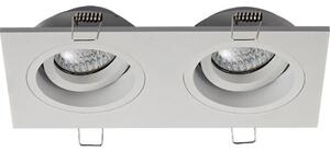 Zumaline Zuma Line Chuck DL2 Square 20068-WH-N oczko lampa wpuszczana downlight koło 2x50W GU10 białe