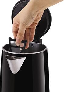 Tefal KO3718 elektromos vízforraló 1,5 L 2400 W Fekete, Rozsdamentes acél