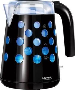 MPM MCZ-86/C vízforraló 1,7L 2200W fekete