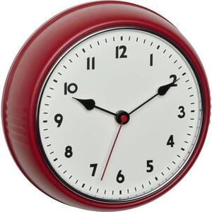 TFA Dostmann (60.3541.05) Rádiójel vezérlésű Falióra 68 mm x 240 mm x 240 mm Piros