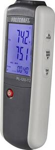 Kétcsatornás digitális K típusú hőmérő, kettős hőmérő -200...+1372 °C Voltcraft PL-120 T2