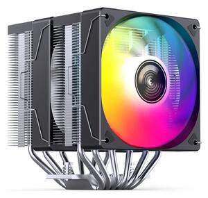 Jonsbo CR-3000E Dupla Torony CPU Hűtő 260W ARGB Fekete