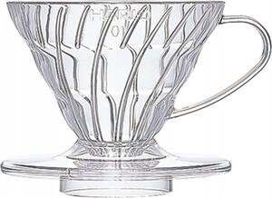 Hario V60 Átlátszó Műanyag Dripper, 1 Adagos